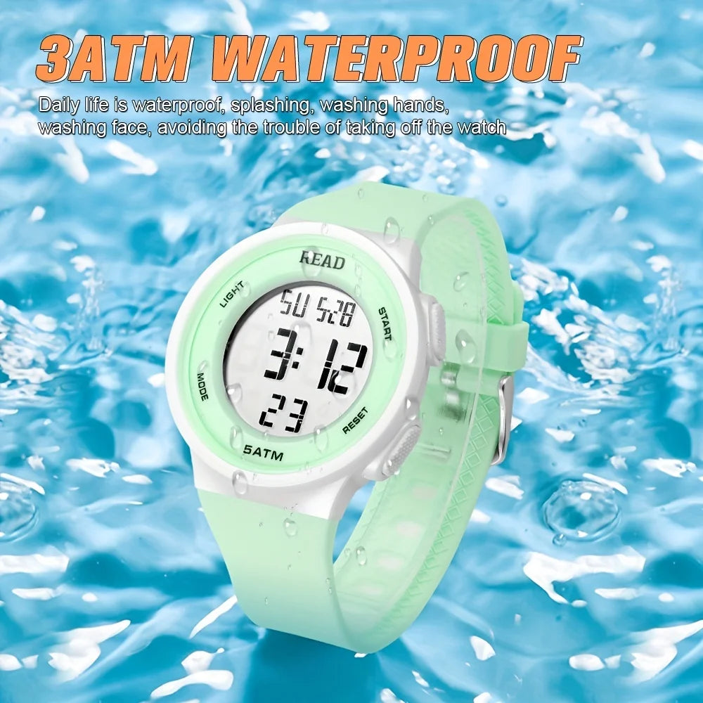 Waterproof Multi-Function Electronic Digital Watch